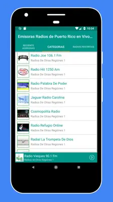 Puerto Rico Radio Station Radio Puerto Rico FM and android App screenshot 2